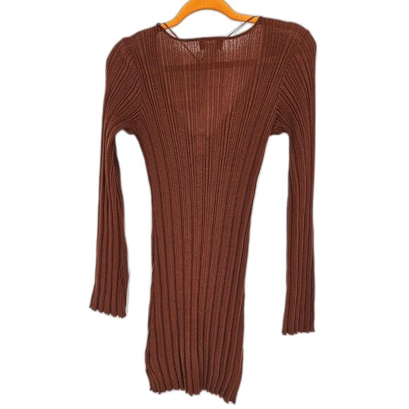 L Space Wailea Stretchy Cover Up Coffee Large - Picture 4 of 10